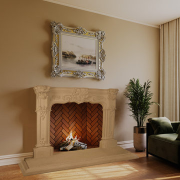 Cleopatra Fireplace Surround