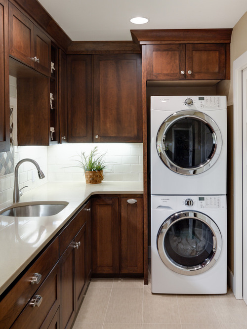 Stacked Laundry | Houzz