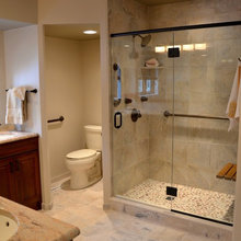 Pebble Shower Floor