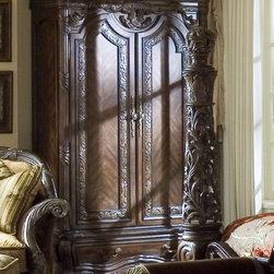 AICO Furniture - Essex Manor Armoire - FX00041498 - Armoires And Wardrobes