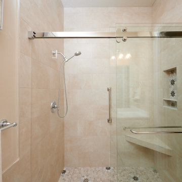 luxury transitional bath