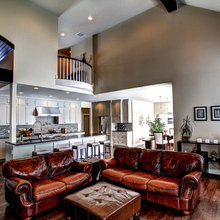 Leather couches