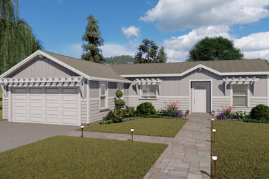 Home design - contemporary home design idea in San Diego