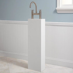 EXIRA FREESTANDING TUB FAUCET WITH RESIN TOWER - Bathtub Faucets