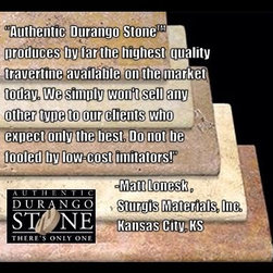 Authentic Durango Stone&trade; - Sturgis Materials Testimonial - Wall And Floor Tile