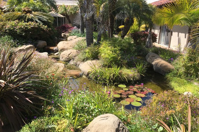 Photo of a mediterranean landscaping in Santa Barbara.