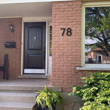 CLASSIC MODERN House numbers, 8 and 12 inch size