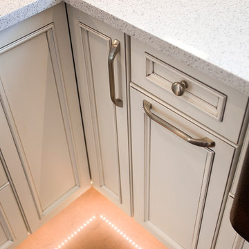 Traditional Renovation with Copper sink and Rangehood