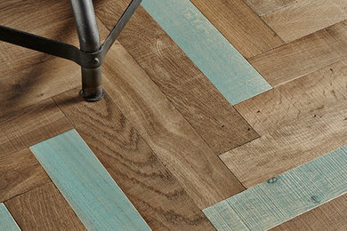 Woodworks by Ted Todd - Urban Collection - Queens and Hoxton Herringbone mix