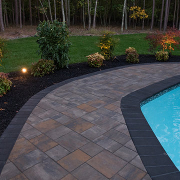 From Green to Clean. Check out this fabulous poolscape!
