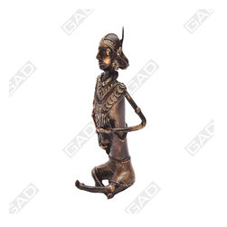 DHOKRA MADIN FEEDING BABY - Decorative Objects And Figurines