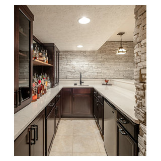New Basement Bourbon Bar - Home Bar - Other - by Greater Dayton Building & Remodeling | Houzz