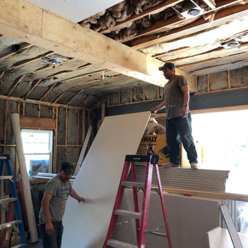 Construction Chronology of a new Luxury Residence in Flower Hill, NY