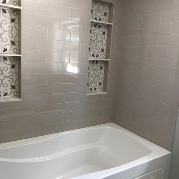 Second floor renovation to a bedroom and full bathroom