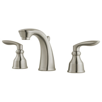 Avalon 2-Handle 8" Widespread Bathroom Faucet, Brushed Nickel