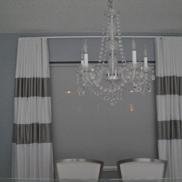 Lisa Miramar - Ripple Fold Stripe Drapes