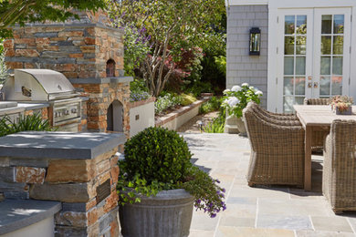 French country patio photo in San Francisco
