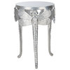 Viki Dragonfly Legs Accent Table Silver