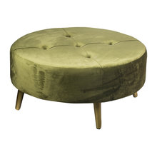 round ottoman or bench