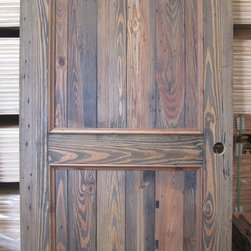 More than Floors...Custom door in our famous Old Dirty Goat Finish - Interior Doors