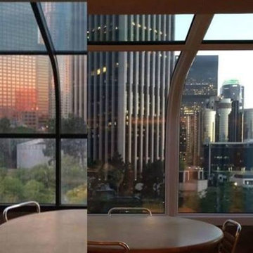 Curved Window Sunrooms In Downtown Los Angeles
