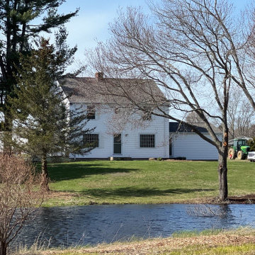 Roof Replacement with both asphalt shingles and rolled asphalt (SA Mod Bit)