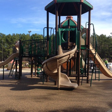 No Fault Safety Surface for residential and commercial playgrounds.
