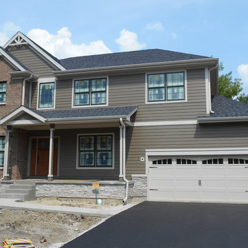 Siding: James Hardie Siding and Roofing Owens Corning