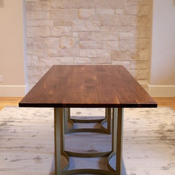 Modern Walnut Table - Dining Tables