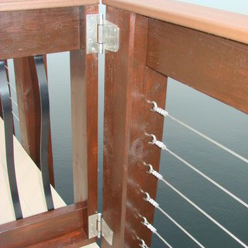 New Two Story Dock With Hip Roof Over a Boat Slip, Maitland FL.