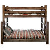 Homestead Collection Twin Over Full Bunk Bed, Stain and Clear Lacquer Finish