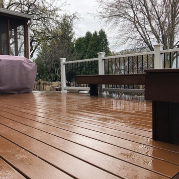 Trex Deck with Trex Benches