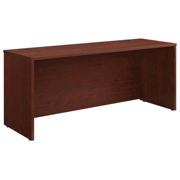 Sauder Affirm 72" x 24" Engineered Wood Desk Shell in Classic Cherry