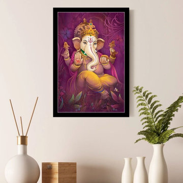 Ganesha Canvas Wall Art