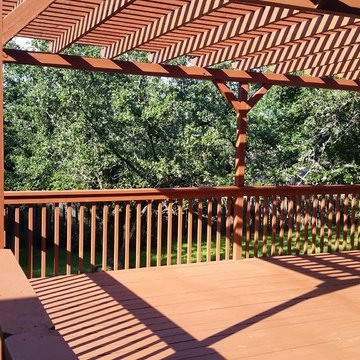 Cedar Deck Remodel and Pergola