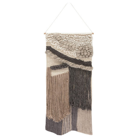 Safavieh Sedona Ghazal Woven Wall Art Ivory/ Grey 22" X 32"