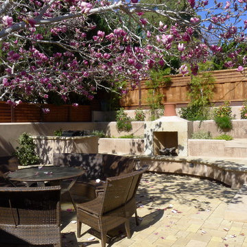 Entry courtyard