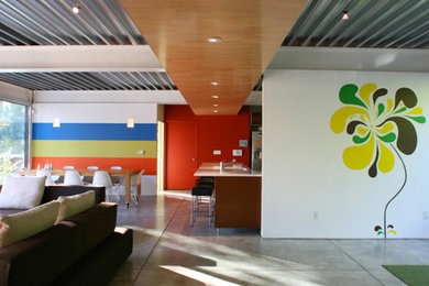 Inspiration for a modern living room remodel in San Francisco