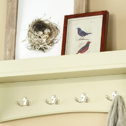 Shaker Cottage Style, Mudroom with shelf, coat hooks - Products