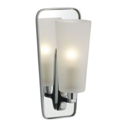 Kallista Nickel Silver Counterpoint By Barbara Barry Mirrored Sconce - Wall Sconces