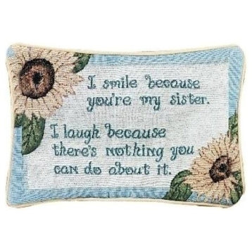 I Smile Because, Word Pillow