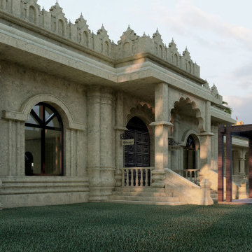 Hindu temple of Atlanta Design by ArchitectureDesigning.com