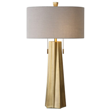 Uttermost Maris Gold Table Lamp, 27548