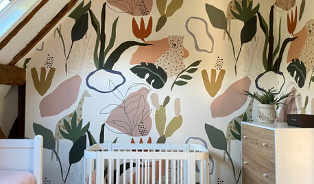 A Nature-Themed Nursery Designed to Grow With the Child