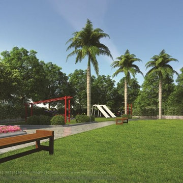 Rustic Landscape Ideas, Designs, 3D Creative Landscape Design Ideas