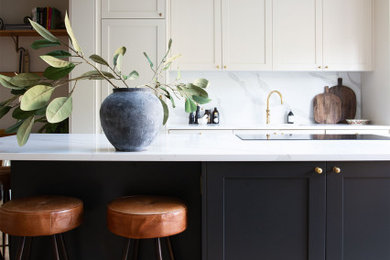 Design ideas for a medium sized contemporary kitchen in Kent.