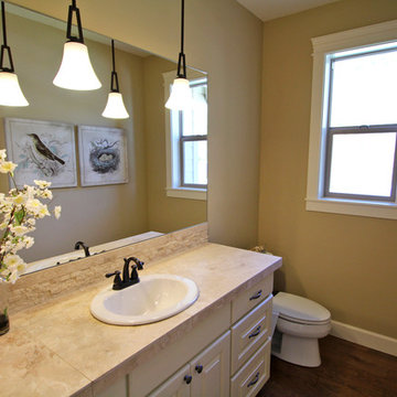 Powder Bath - The Ridgeback - Craftsman Ranch with Daylight Basement