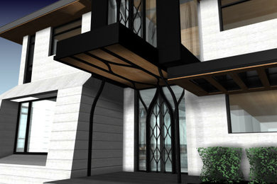 Trendy home design photo in Other
