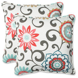 Contemporary Outdoor Cushions And Pillows by Pillow Perfect Inc