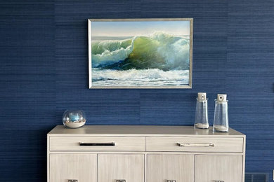 Example of a living room design in Bridgeport